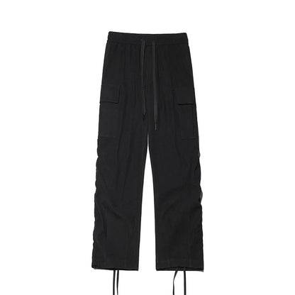 saferido Black Cargo Pants Men Hip Hop Pants Mens Autumn Harem Pant Streetwear Harajuku Jogger Sweatpant Cotton Trousers Male Pants