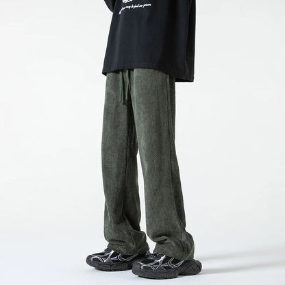 Men's Casual Wied Leg Pants Oversized Streetwear Pants Men Clothing Korean Fashion Mens Pants Joggers 5XL New Arrivals