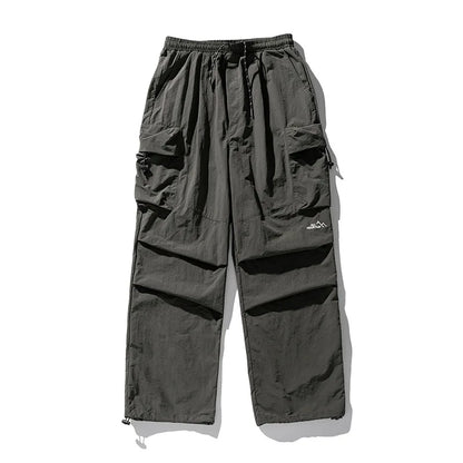 Parachute Cargo Pants Men Oversize Outdoor Casual Trousers Male Waterproof Pants Man Japanese Streetwear Hip Hop