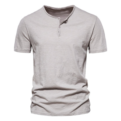 New Fashion Basic T Shirt Man Casual T-shirts Brand 100% Cotton Summer Top Men Soft Short Sleeve T Shirt Tees Blouses Shirt