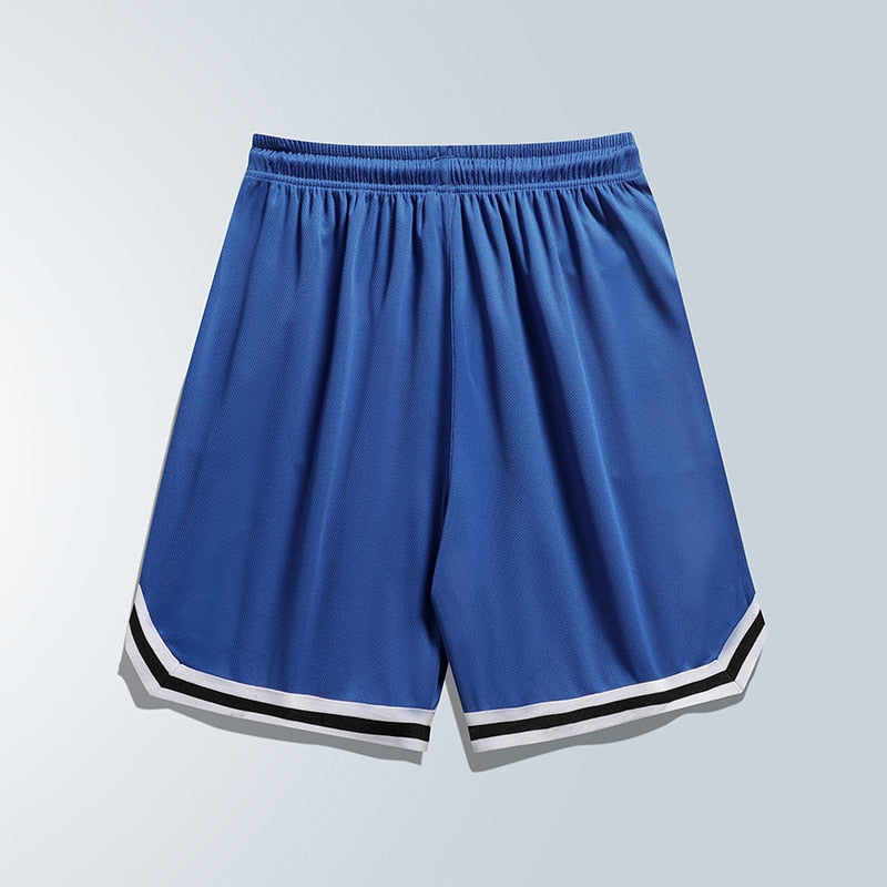 Men's Summer Mesh Sports Shorts Basketball Fitness Speed Dry Running Breathable Shorts Casual Loose Large Size Bermuda Shorts