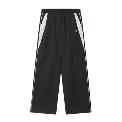 Baggy Pants for Men Parachute Vintage Oversize Joggers Harajuku Streetwear Sweatpants Black Wide Leg Trousers Male