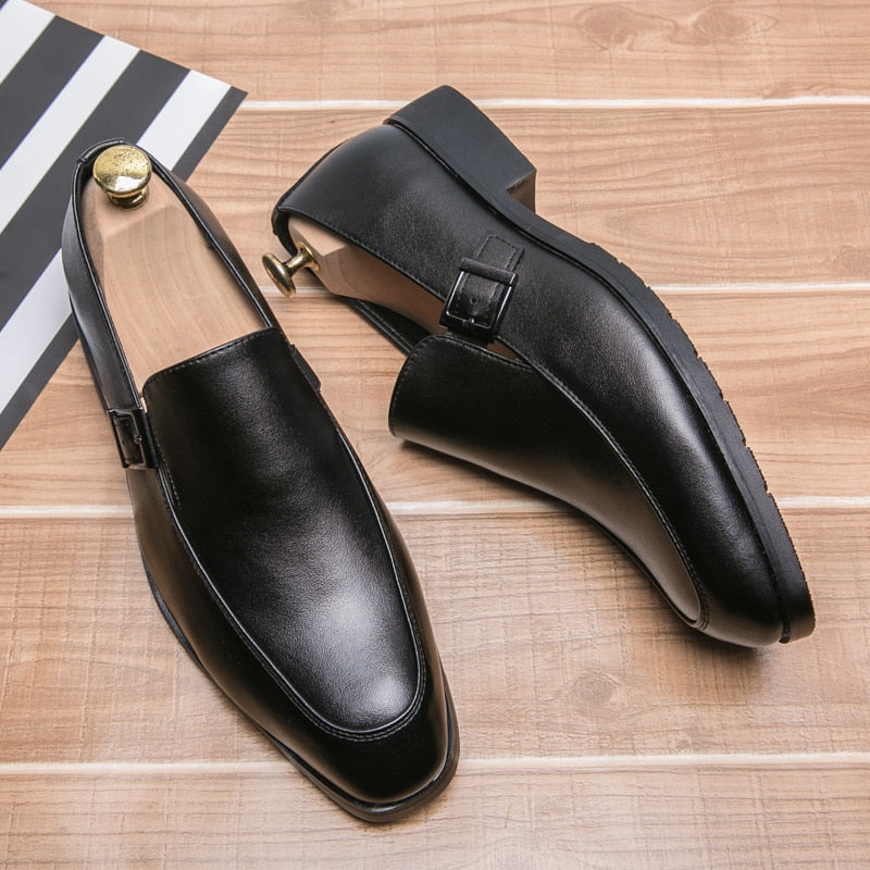 saferido Men White Casual Flat Shoes Loafers Business Office Shoes For Men Driving Moccasins Comfortable Slip On Moccasins Wedding Shoes