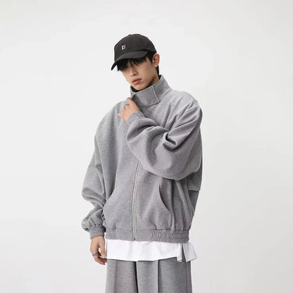Sports Suits Pants Sets for Men 2 Piece Sets Couple Matching Outfits Clothing Hoodies Sweatshirt Gray Korean Streetwear