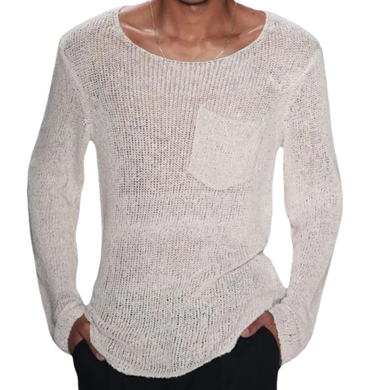 Men's All-match Casual Knitted Top
