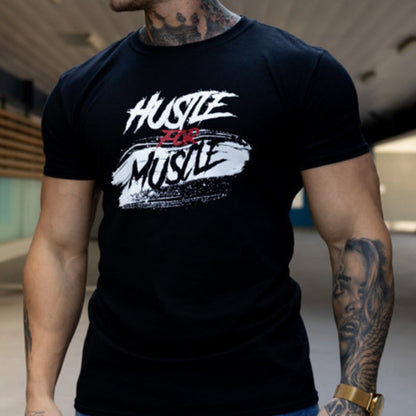 Men's Sports T-shirt Fashion Classic Tight-fitting Breathable Sweat-absorbing Quick-drying Fitness Advanced Outdoor Short Sleeve