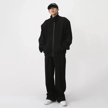 Sports Suits Pants Sets for Men 2 Piece Sets Couple Matching Outfits Clothing Hoodies Sweatshirt Gray Korean Streetwear
