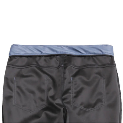 saferido Thin Leather Pants Men's Moto Pants Spring Summer Fashion Color Elastic Slim Fit PU Trousers Windproof Waterproof Man Bottoms