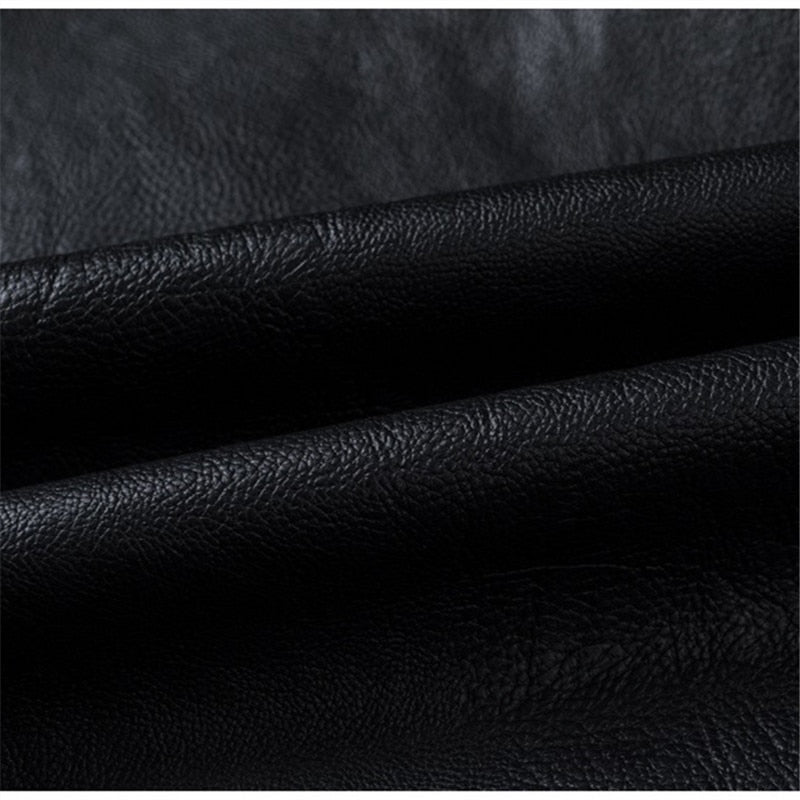 Mens Leather Jackets Casual High Quality Classic Motorcycle Bike Jacket Men Plus Thick Coats Spring/ Autumn chaqueta hombre