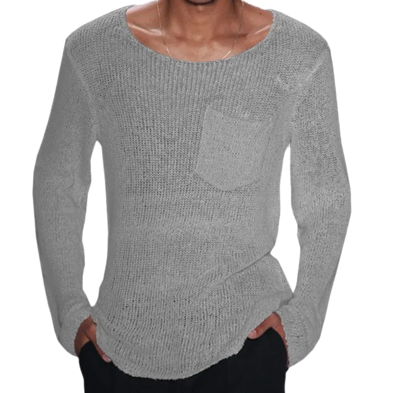 Men's All-match Casual Knitted Top