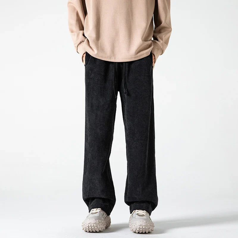 Men's Casual Wied Leg Pants Oversized Streetwear Pants Men Clothing Korean Fashion Mens Pants Joggers 5XL New Arrivals