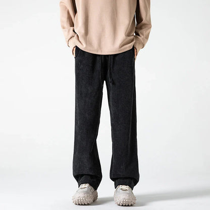 Men's Casual Wied Leg Pants Oversized Streetwear Pants Men Clothing Korean Fashion Mens Pants Joggers 5XL New Arrivals