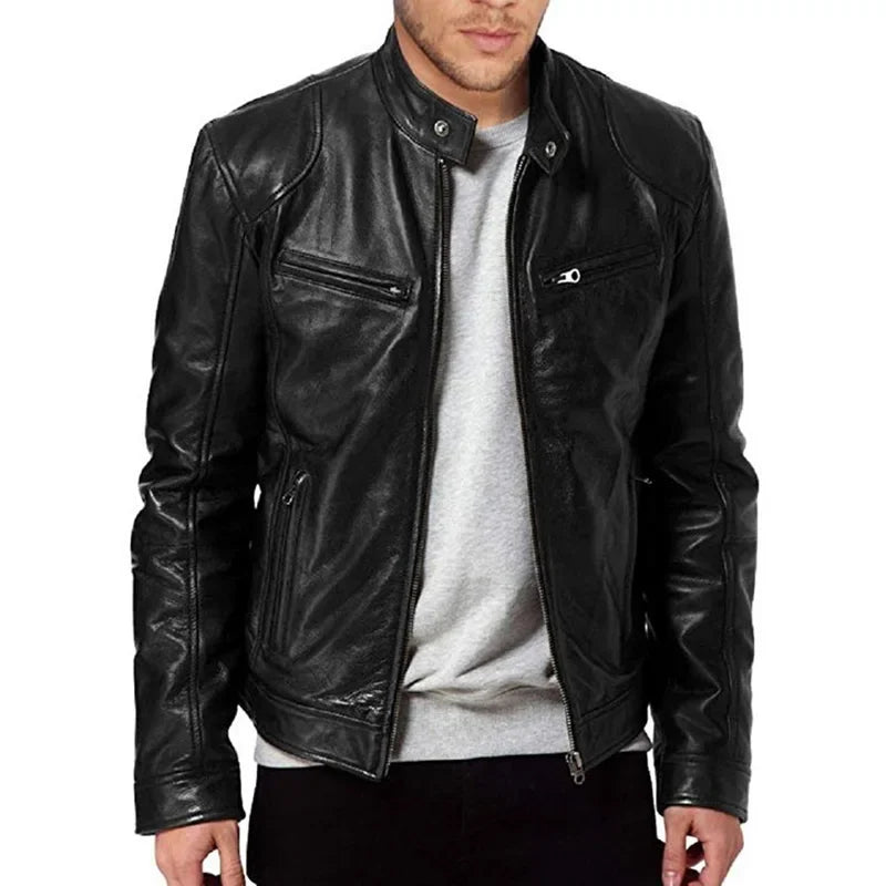 Leather Jacket Men Men's Leather Jackets