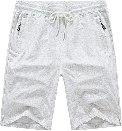 Drawstring Men's Shorts Pants Cotton Fit Slim Elastic Sports Shorts Man Casual Running Trendyol Sweatpants Male Clothing