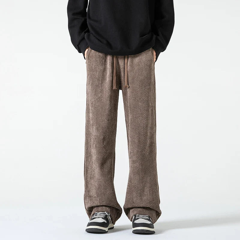 Men's Casual Wied Leg Pants Oversized Streetwear Pants Men Clothing Korean Fashion Mens Pants Joggers 5XL New Arrivals