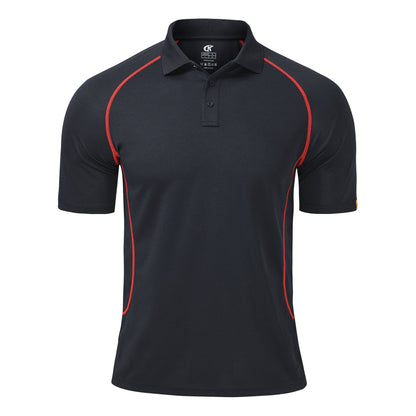 Summer Mens Business Casual Polo Shirt Golf Shirt Turn Down Collar Short Sleeve Tops Fashions Trip Shirt Men's Clothing
