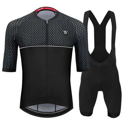 Raudax Men Summer Cycling Clothing Sets Breathable Mountain Bike Cycling Clothes Ropa Ciclismo Verano Triathlon Suits