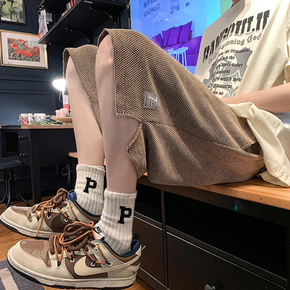 saferido Men's Shorts Hot Sale Summer New Stranght Loose Short Homme streetwear Shorts Korean Fashion Men's Clothing