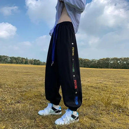 saferido Male Trousers Wide Polyester Men's Casual Pants Cropped Xxxl Cheap Harajuku Fashion Original Clothing 2024 Baggy Vintage Classic