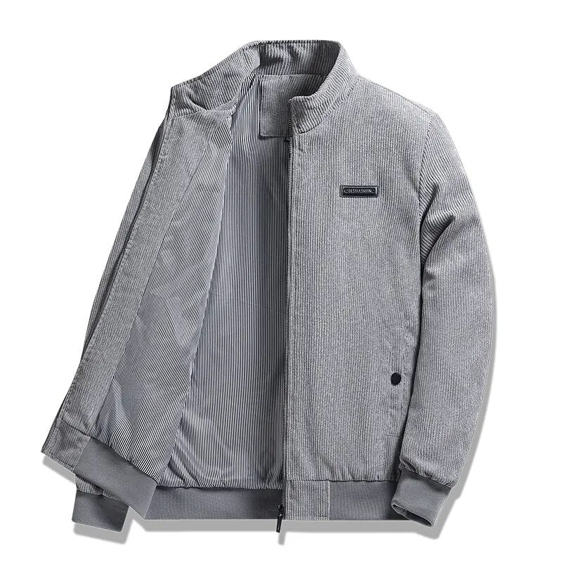New Arrival Jackets Men Spring Autumn Men's Casual Bomber Jacket Fashion Stand Collar Slim Fit Coat Male Overcoat 5XL Streetwear