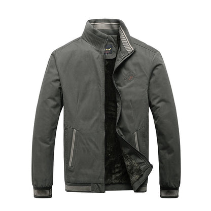 Men Winter Jacket Cotton Tactical Fleece Warm Bomber Jacket Male Green Vintage Military Coat Autumn High Quality Casual