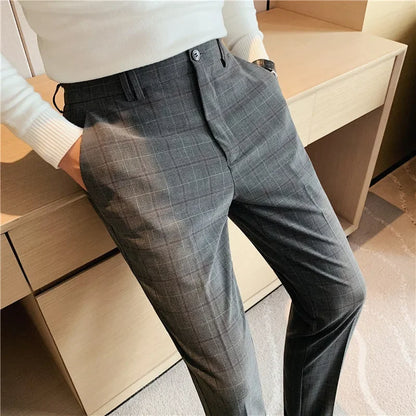 Wedding Dress Pants for Men Business Suit Pant Casual Slim Formal Pants Pantalon Costume Men Suit Trousers Plus Size 29-38