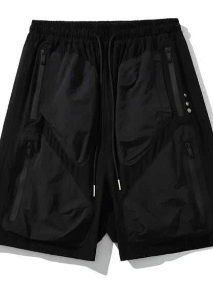 saferido Shorts For Man High Street Functional Cargo Summer Outer Wear Trendy Loose Sports Pants Niche Brand 2024 New Spring Summer