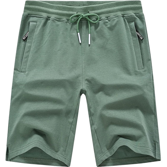 Drawstring Men's Shorts Pants Cotton Fit Slim Elastic Sports Shorts Man Casual Running Trendyol Sweatpants Male Clothing