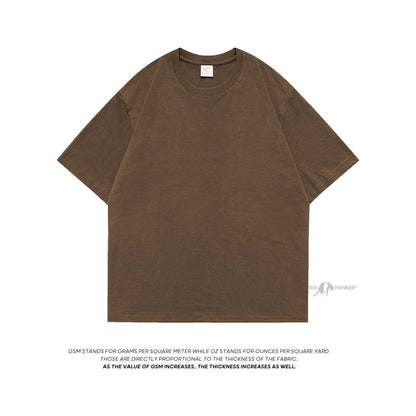 100% Cotton Men's T shirts  Summer Solid Color Casual Short Sleeve Tees For Man Basic T-shirt Couple Male Tees Tops