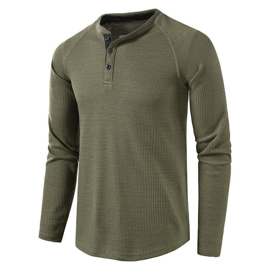 Long Sleeve T Shirt for Men Solid Spring Summer Casual Mens T-shirt Breathable Male Tops Fashion Clothes Men's T-shirts