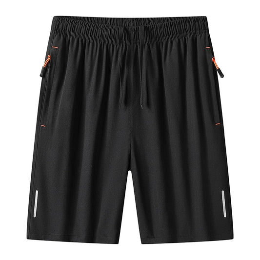 Men's Sports Casual Shorts  Spring and Summer New Ice Silk Quick Dry Loose Basketball Pants Personality Fashion Beach Pants