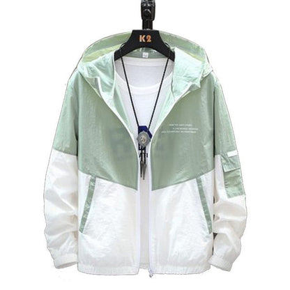 Spring Bomber Jacket Men Women Vintage Star Pattern Harajuku Y2k Windbreaker Coat Streetwear Zipper Patchwork Outerwear Unisex
