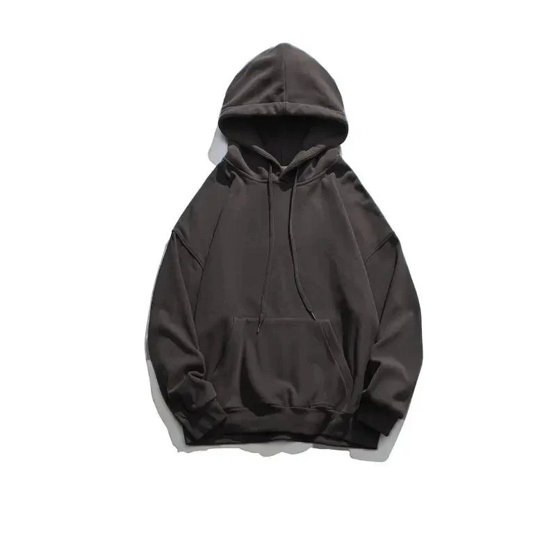 saferido Men's Sets Corduroy Cargo Pants for Men Loose Men's Hoodies Sweatshirt Black Japanese Streetwear Hip Hop Harajuku Autumn