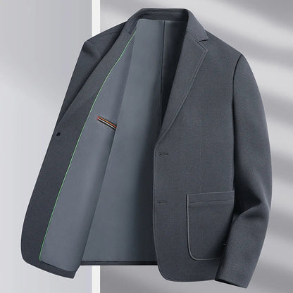 New Men's Slim Fashion Everything High-grade Korean Version of The Wedding Gentleman British Style Hosting Casual Blazer