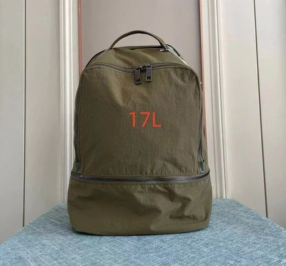 Lemon Unisex City Adventurer Yoga Backpack Bag Casual waterproof Sports Fitness Bag Multifunctional Large Capacity Backpack