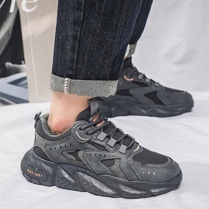 saferido Trendy Casual Shoes for Men Brand Mens Sneakers Hot Selling Comfortable and Breathable Men's Platform Shoes Zapatillas De Hombre