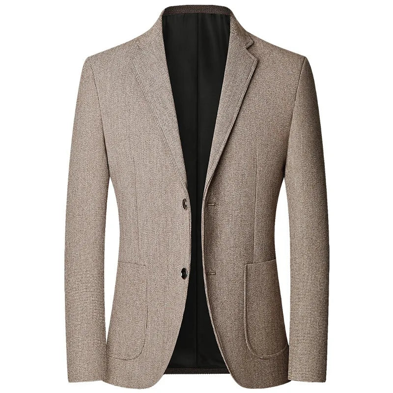 Autumn Men Blazers Suits Jackets Business Casual Suit Wool Coats High Quality Male Slim Fit Blazers Jackets Blazers Coats