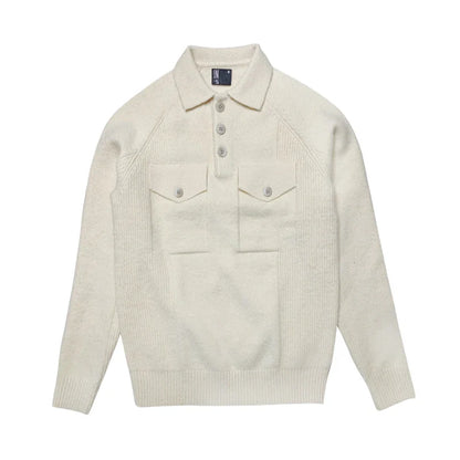 saferido Korean Style Men Keep Warm In Winter Casual Knit Sweater /Male Lim Fit Beige Soft Knit Pullover brand clothing Sweaters S-3XL