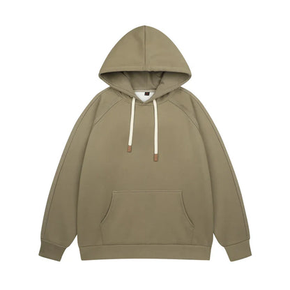 saferido Spring Autumn Hooded Sweatshirts Men Solid Hoodies Pullover Mens Harajuku Streetwear Fashion Casual Tops Hip Hop Sweatshirt Man