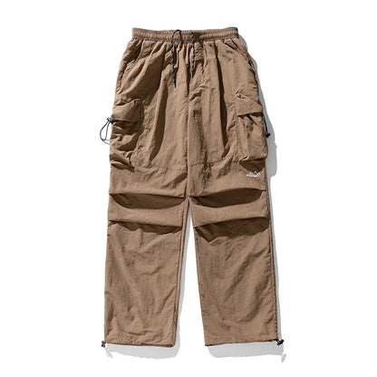 Parachute Cargo Pants Men Oversize Outdoor Casual Trousers Male Waterproof Pants Man Japanese Streetwear Hip Hop
