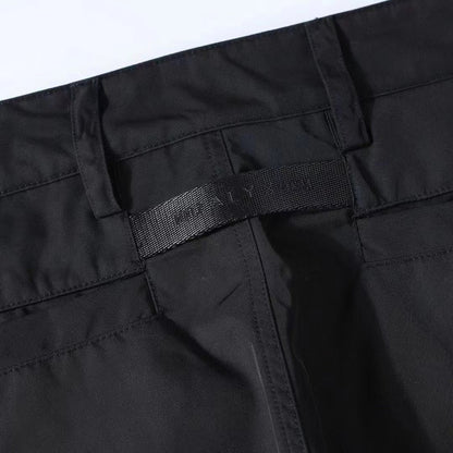 Black 1017 ALYX 9SM Cargo Pants Men Women Multi Metal Button 1:1 ALYX Pants Pockets Slightly Loose Trousers