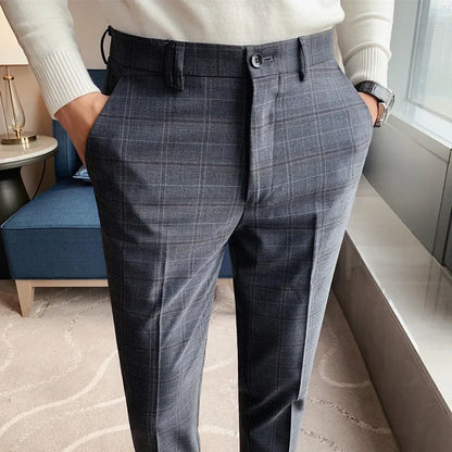 Wedding Dress Pants for Men Business Suit Pant Casual Slim Formal Pants Pantalon Costume Men Suit Trousers Plus Size 29-38