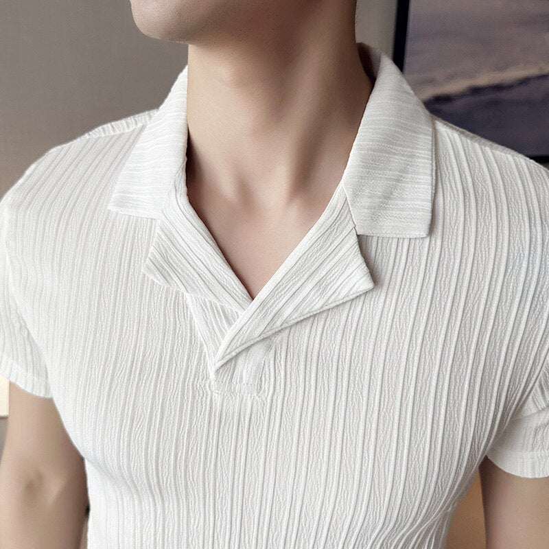 Brand Clothing Men's Summer Casual Short-sleeved Polo Shirt/Male Slim Fit Fashion High Quality Lapel Polo Shirts S-4XL