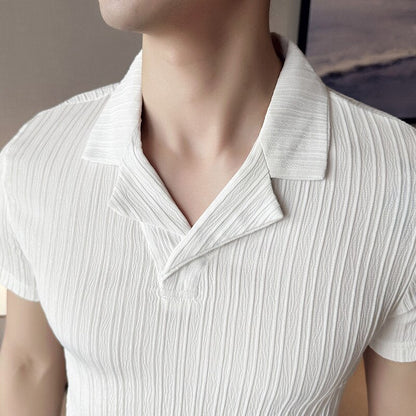 Brand Clothing Men's Summer Casual Short-sleeved Polo Shirt/Male Slim Fit Fashion High Quality Lapel Polo Shirts S-4XL