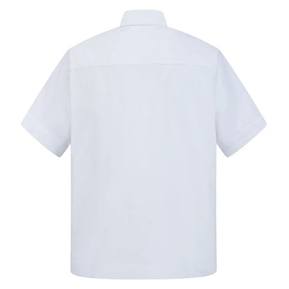 saferido Korean Functional Shirts Men's Spring Summer Zipper Shirt Top Trendy Street Original Design Niche Stand-up Collar Chemise Homme
