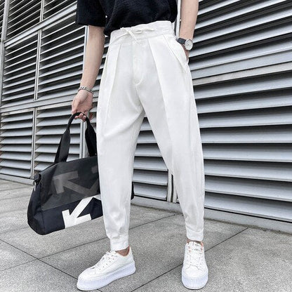 Brand Clothing Men's Spring High Quality Casual Pants/Male Spring Fashion Business casual Trousers Loose Haroun Pants 29-36