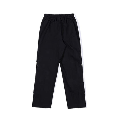 Men's Cargo Pants Cargo Trousers Techwear Pocket Plain Comfort Breathable Outdoor Daily Going out 100% Cotton Fashion Casual Black Micro-elastic