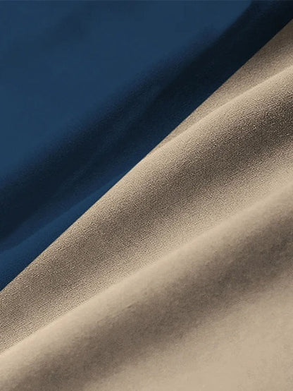 Men's Shirt Button Up Shirt Casual Shirt Summer Shirt Beach Shirt Black Wine Blue Green Light Blue Short Sleeve Color Block Lapel Daily Vacation Front Pocket Clothing Apparel Fashion Casual