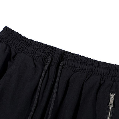 Men's Cargo Pants Cargo Trousers Techwear Pocket Plain Comfort Breathable Outdoor Daily Going out 100% Cotton Fashion Casual Black Micro-elastic
