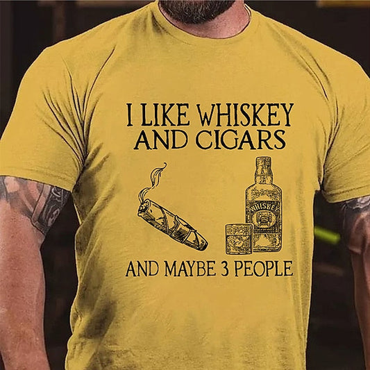 Men's T shirt Tee Graphic Letter Wine bottle Crew Neck Clothing Apparel 3D Print Outdoor Daily Short Sleeve Print Fashion Designer Vintage